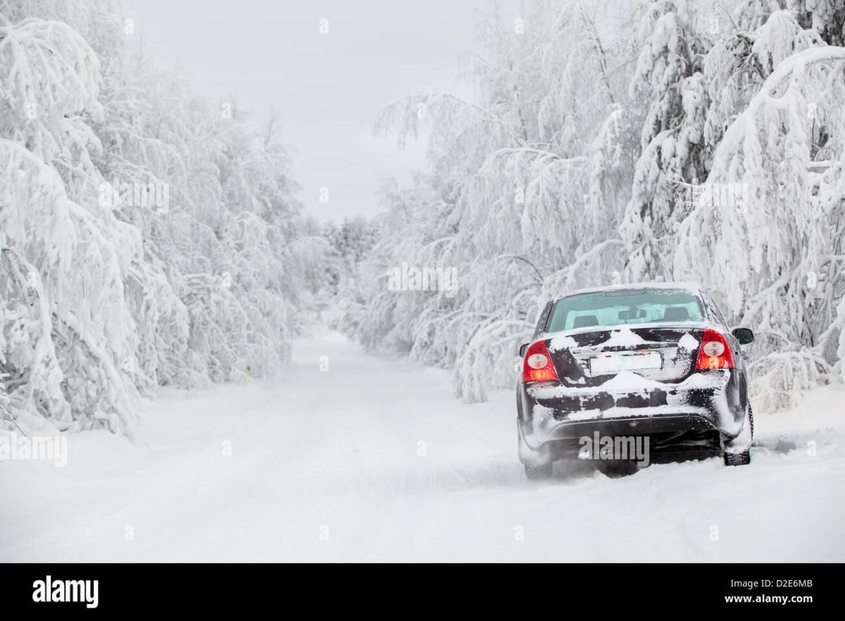 Машина зима