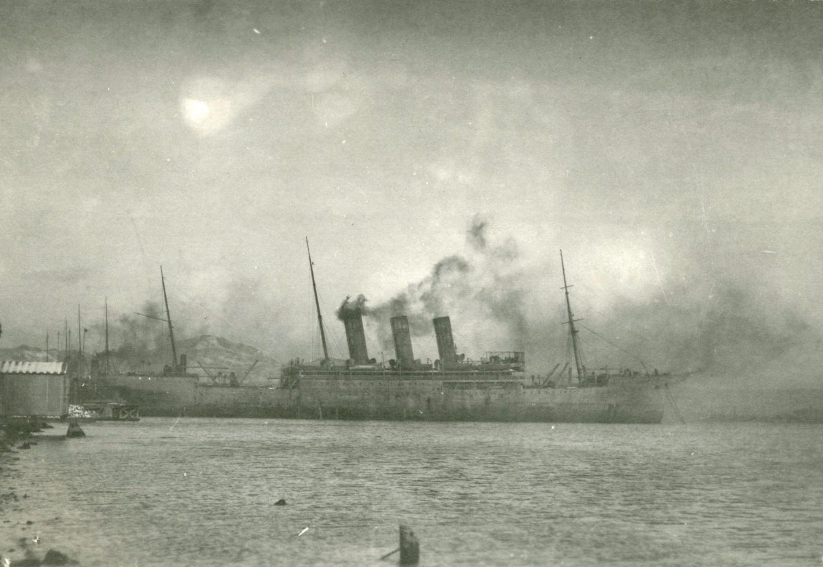 Вспомогательный крейсер Ангара 1904г