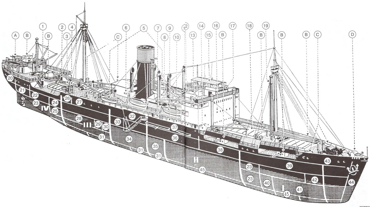 Корморан корабль