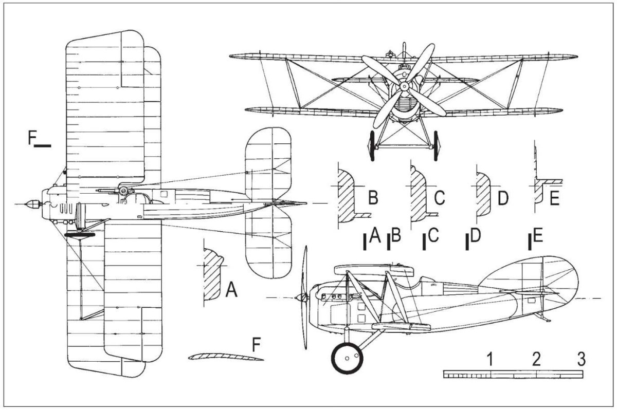 Бомбардировщик Vickers Wellington чертежи
