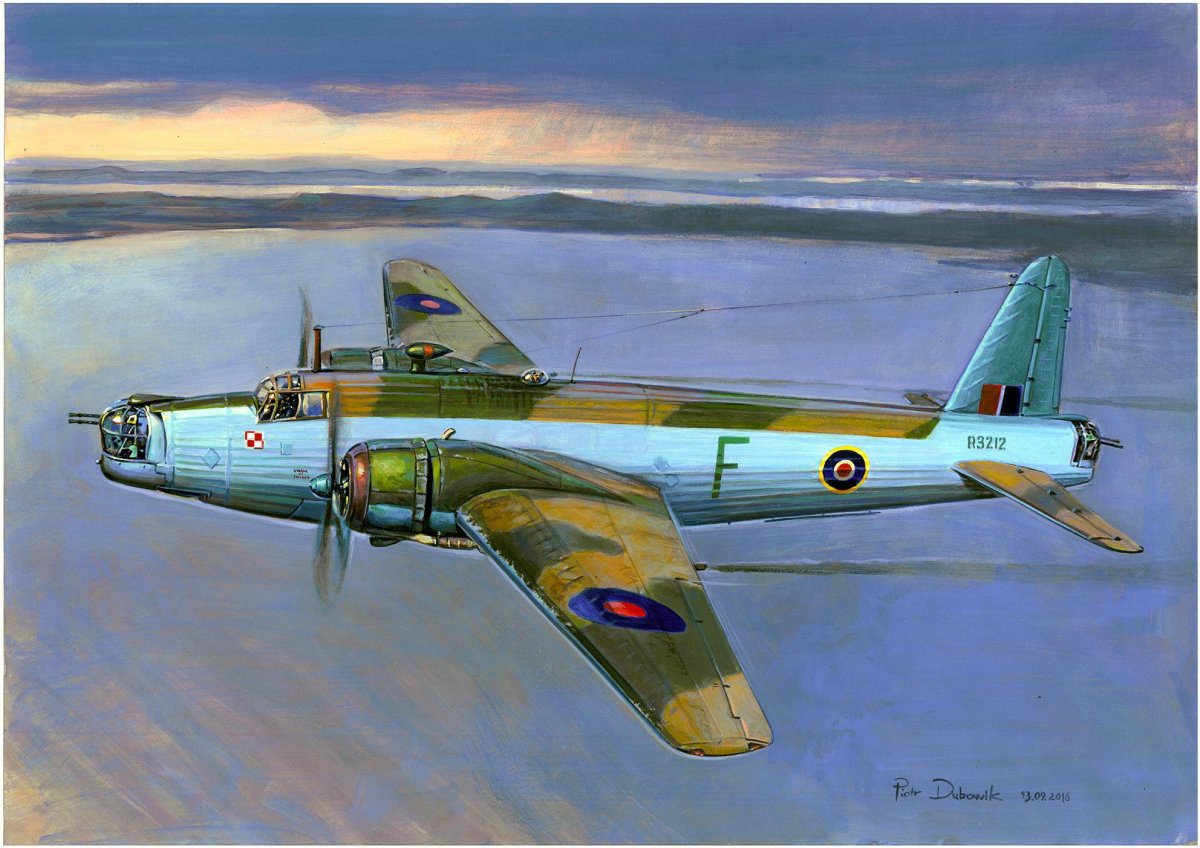 Виккерс Веллингтон бомбардировщик