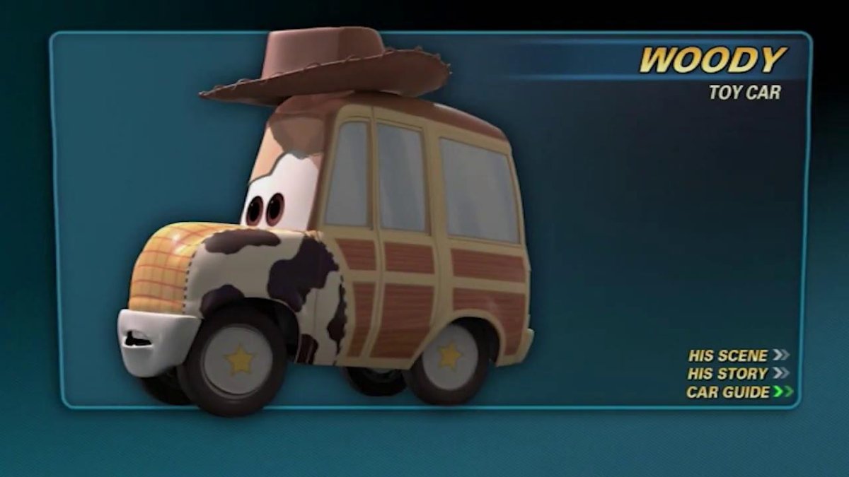 Базз и Вуди Тачки