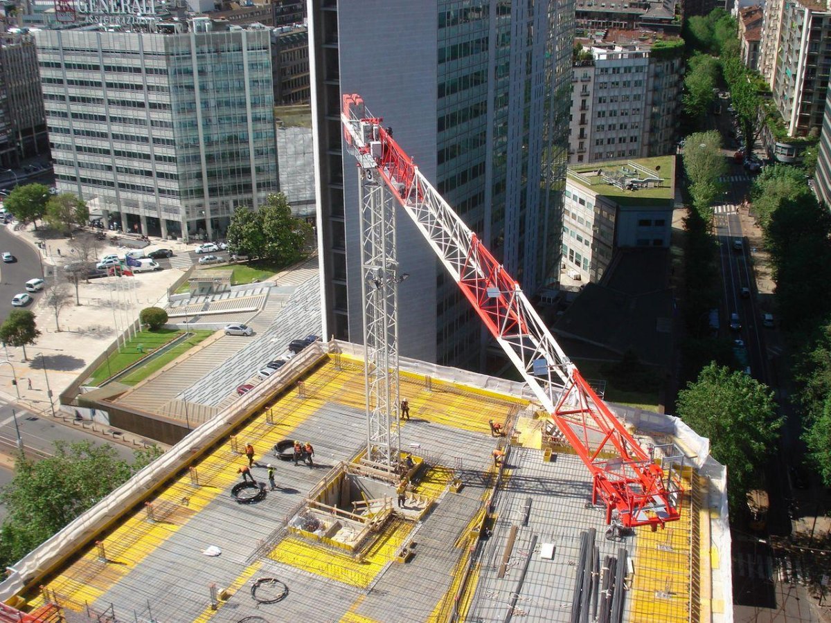 Башенный кран Terex