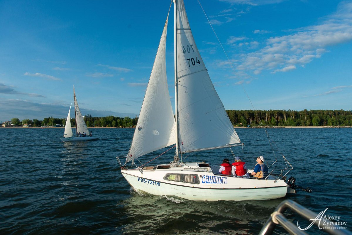 Yamaha 21 парусная яхта