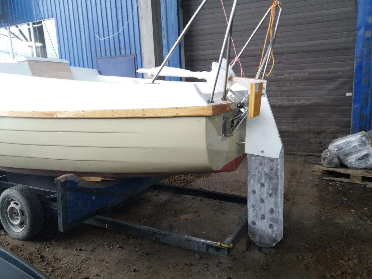 Перо руля для яхты