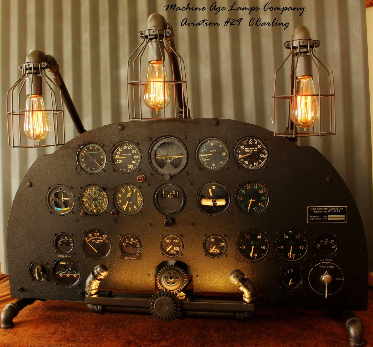 Биплан стимпанк