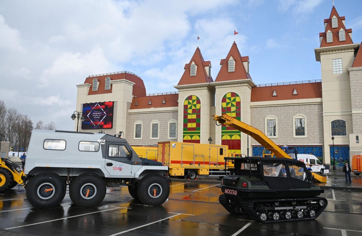 Выставка строительной техники в Москве