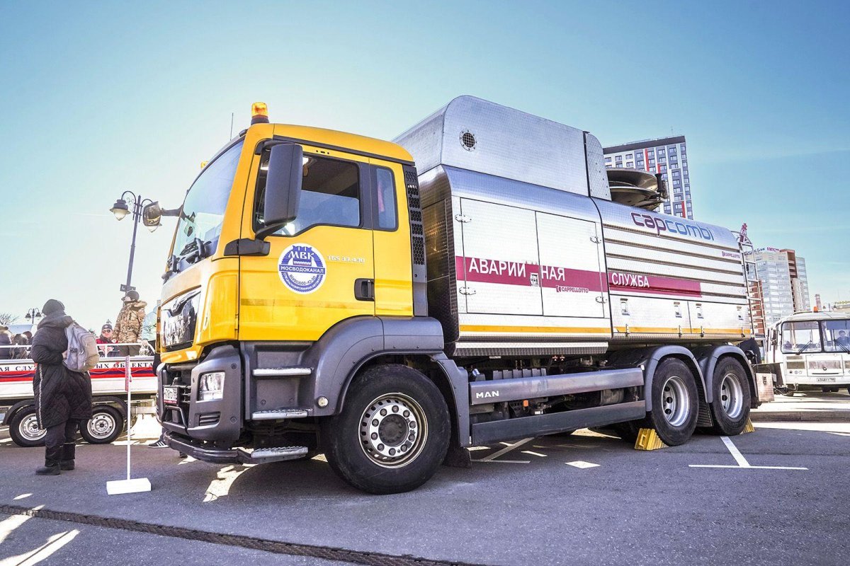 Каналоочистительные машины