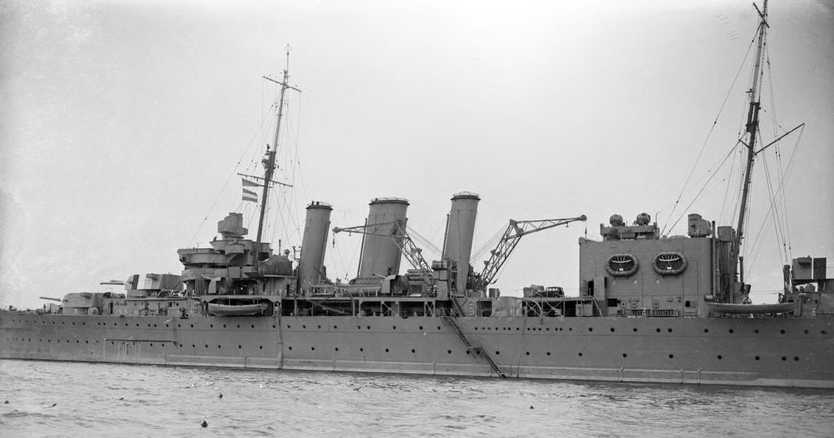 HMS Cornwall 1926