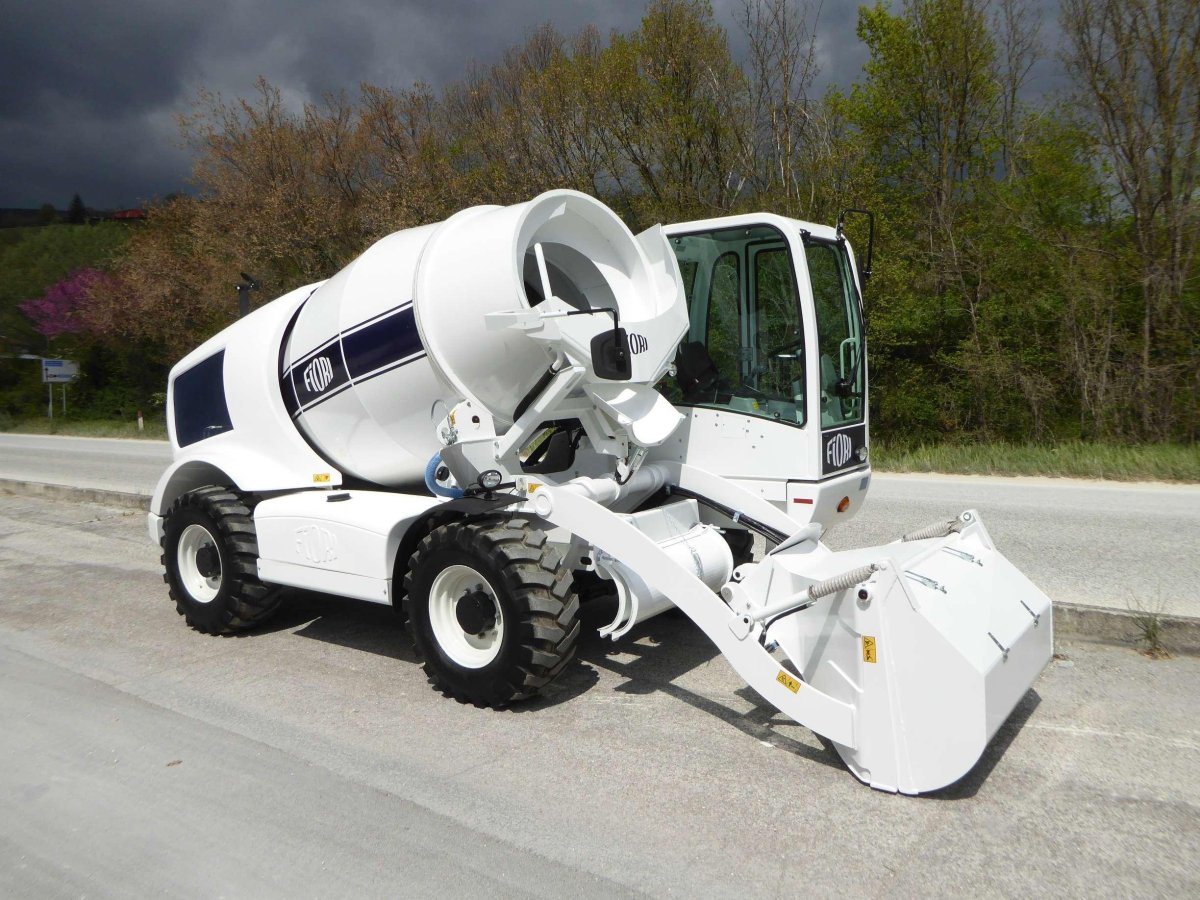 Fiori бетоносмеситель с самозагрузкой
