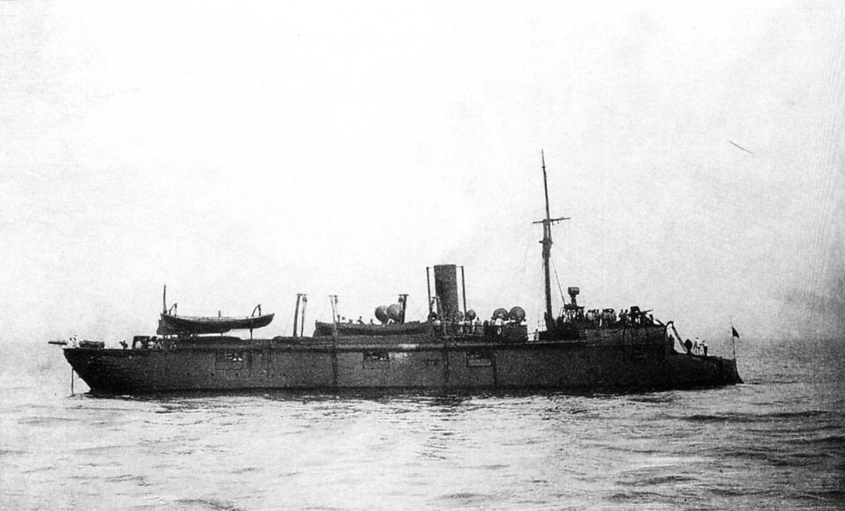 Канонерская лодка Бобр 1904