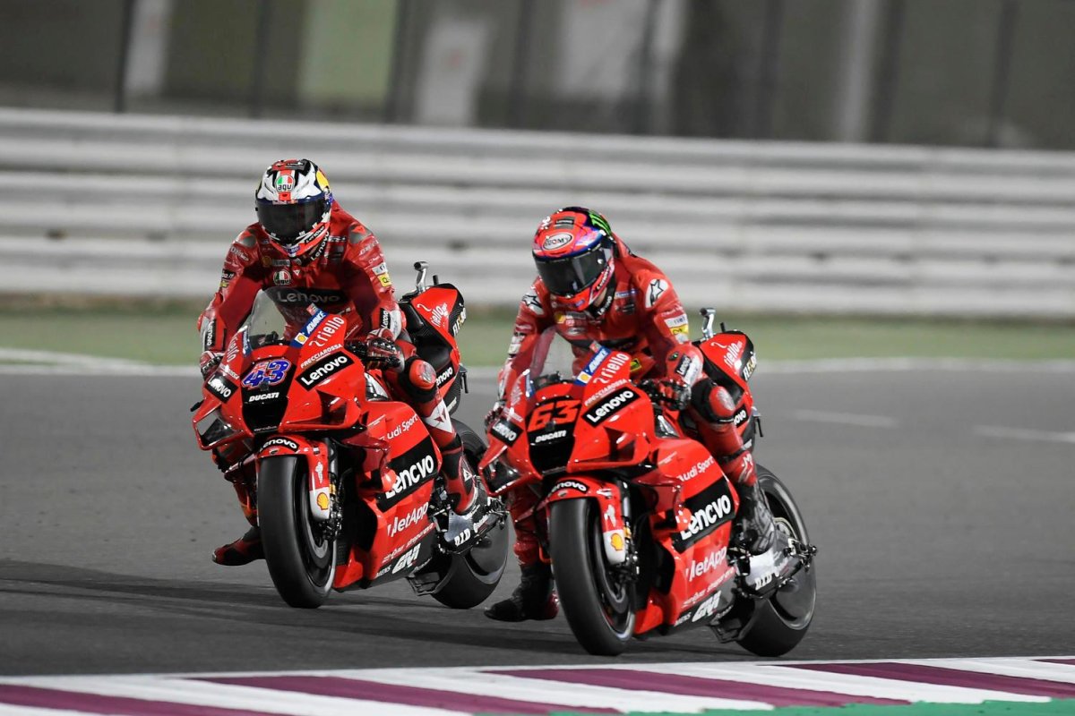 Гонщик на Дукати