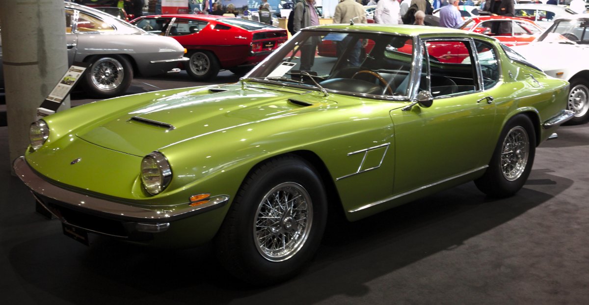 Мазерати Мистраль зеленый