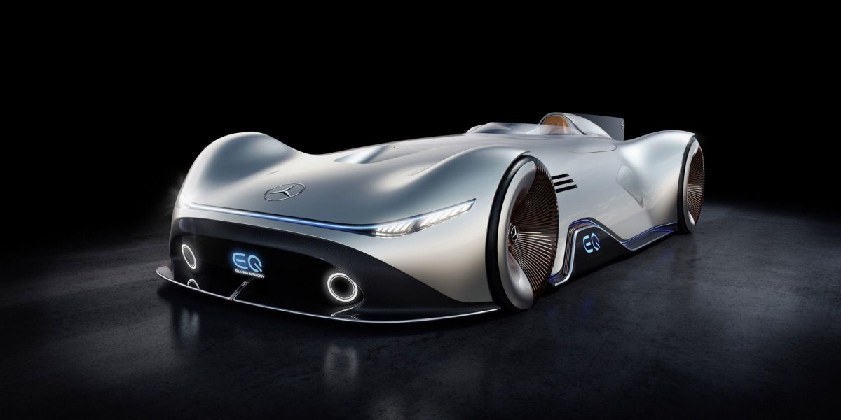 Mercedes-Benz Vision EQ Silver