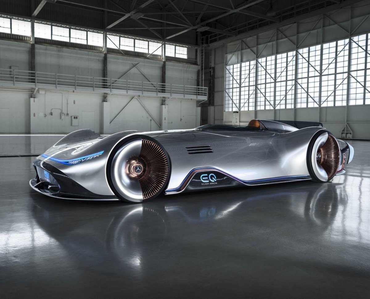 Mercedes-Benz Vision EQ Silver