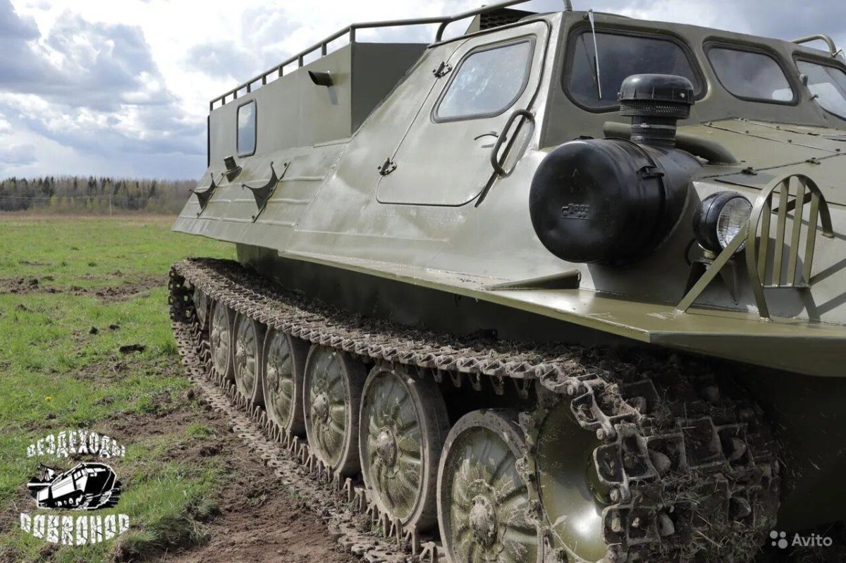 Гусеничный тягач ГАЗ 73 (ГТ-му),