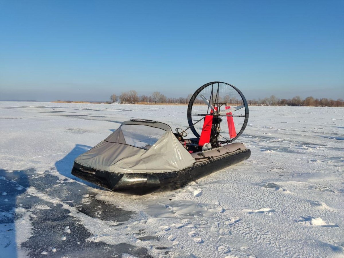 Аэролодка ПВХ 380 С ПНД берег