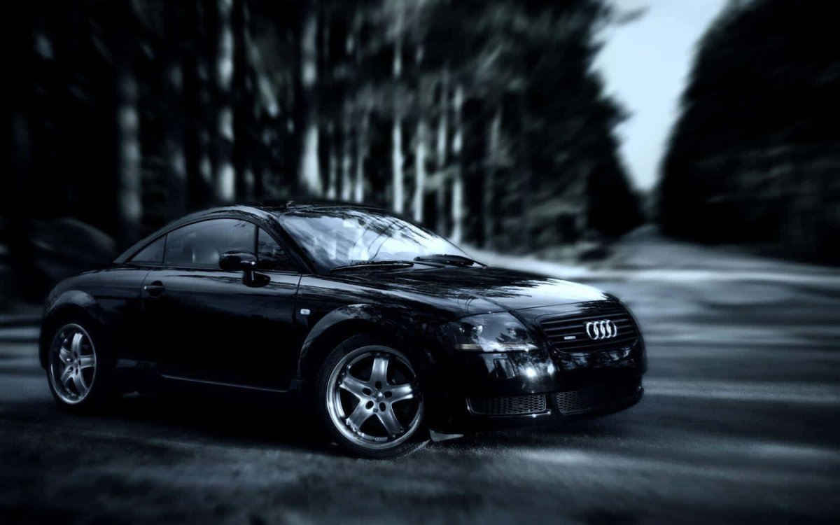 Audi TT 8n черная