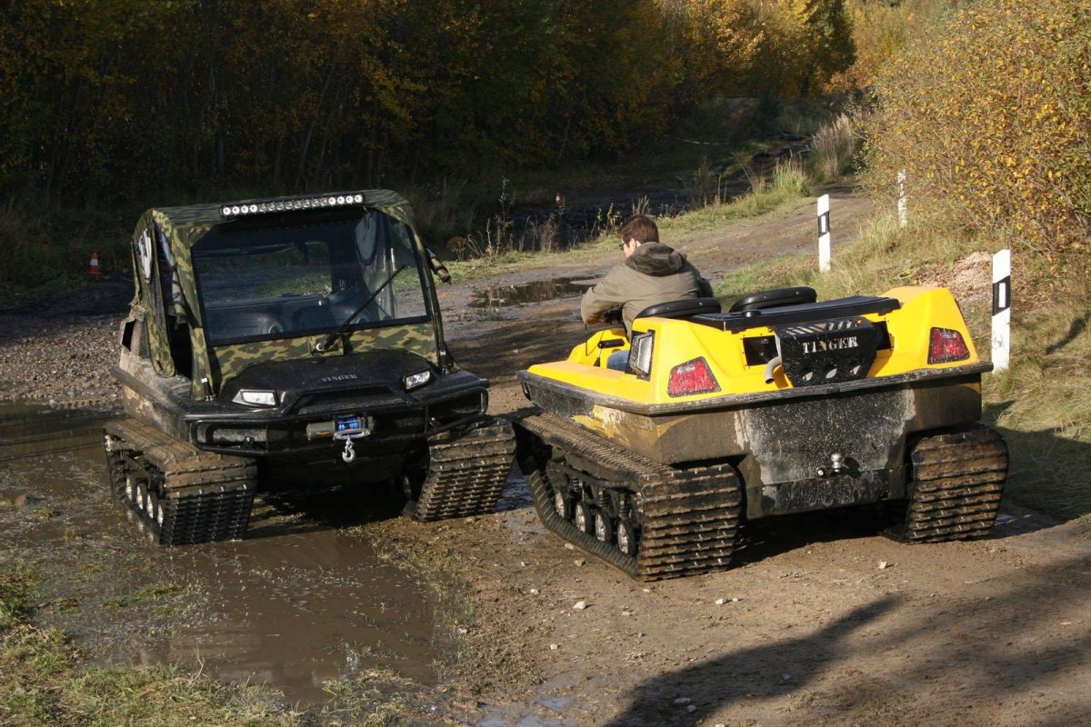 Вездеход амфибия Тингер