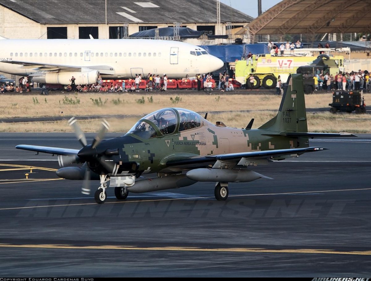 EMB-314 (A-29) super Tucano Ecuadorian Air Force