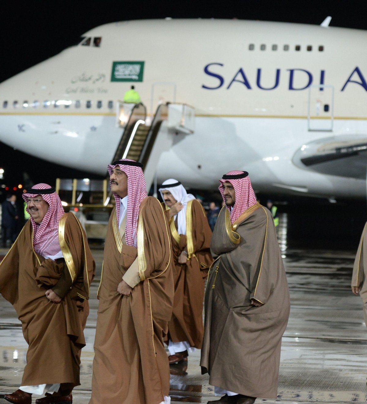 Самолет короля Саудовской Аравии