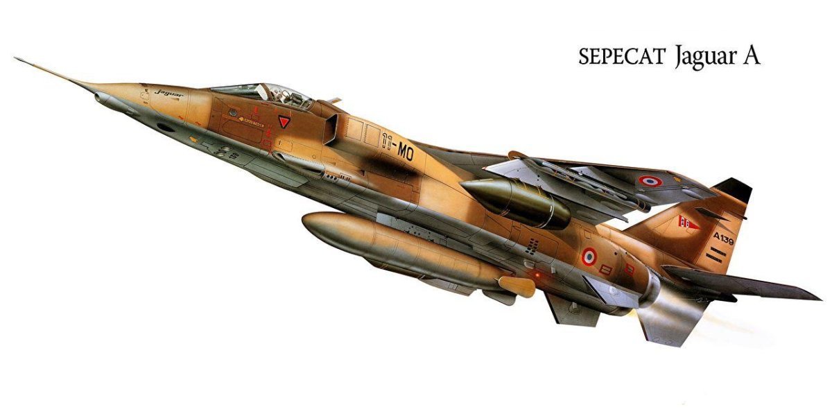 Sepecat Jaguar истребитель