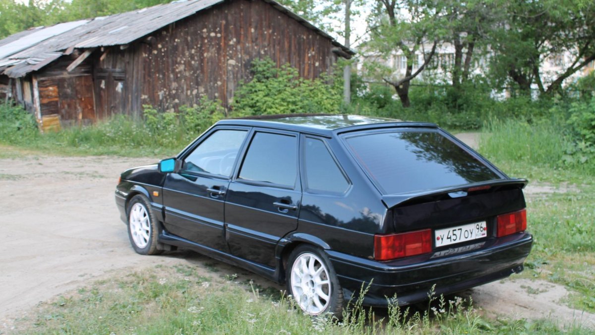 ВАЗ 2114 графитовый металл