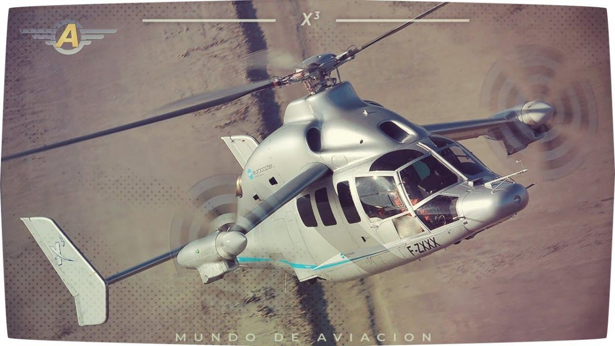 Еврокоптер х3 вертолет