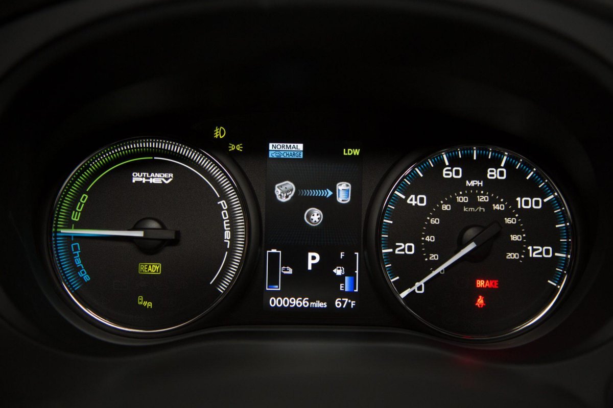 Панель приборов Outlander 3 PHEV