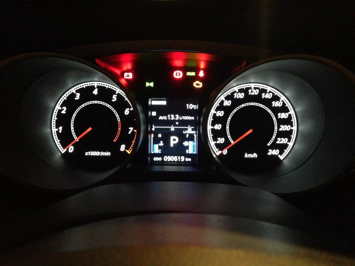 Mitsubishi Outlander приборная панель