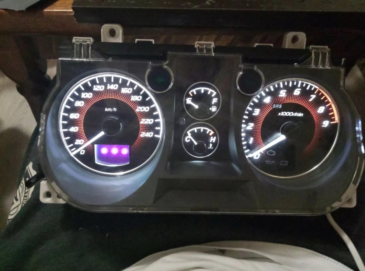 Панель приборов Аутлендер 1