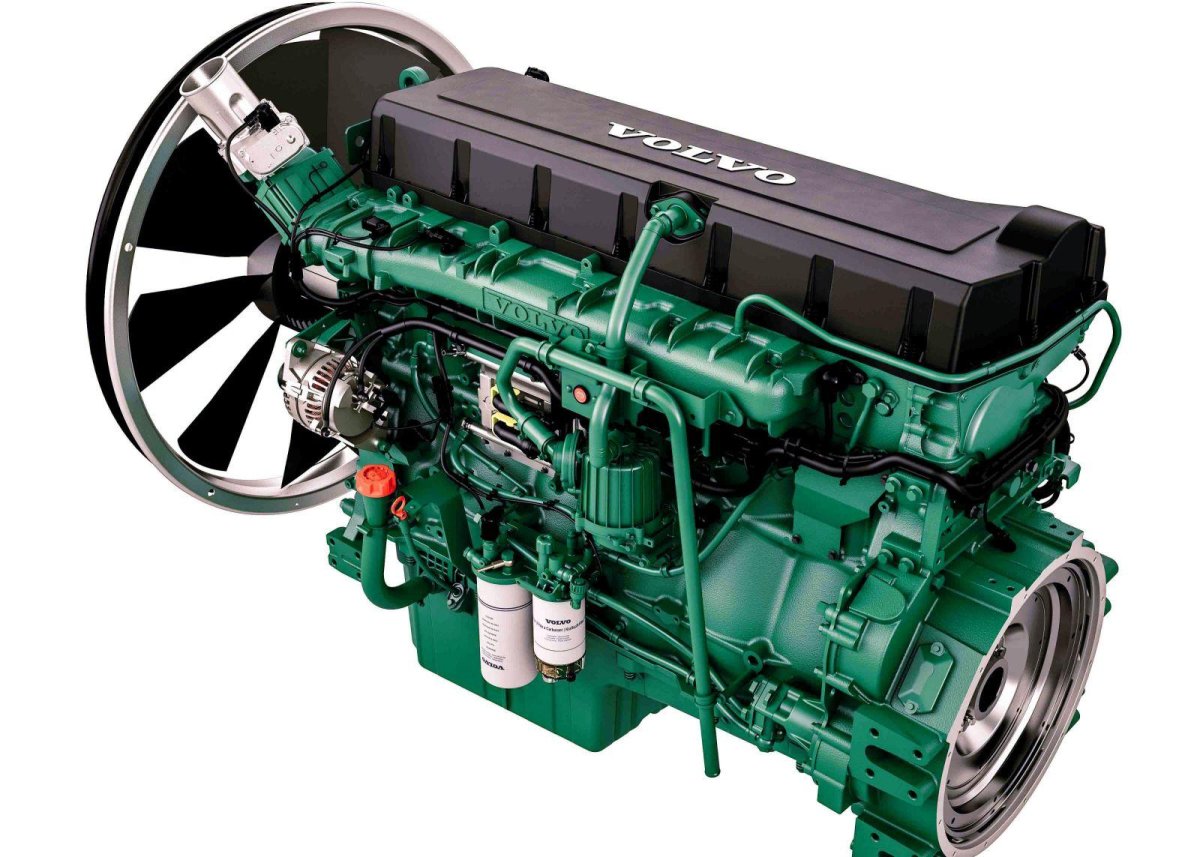 Volvo fh16 двигатель