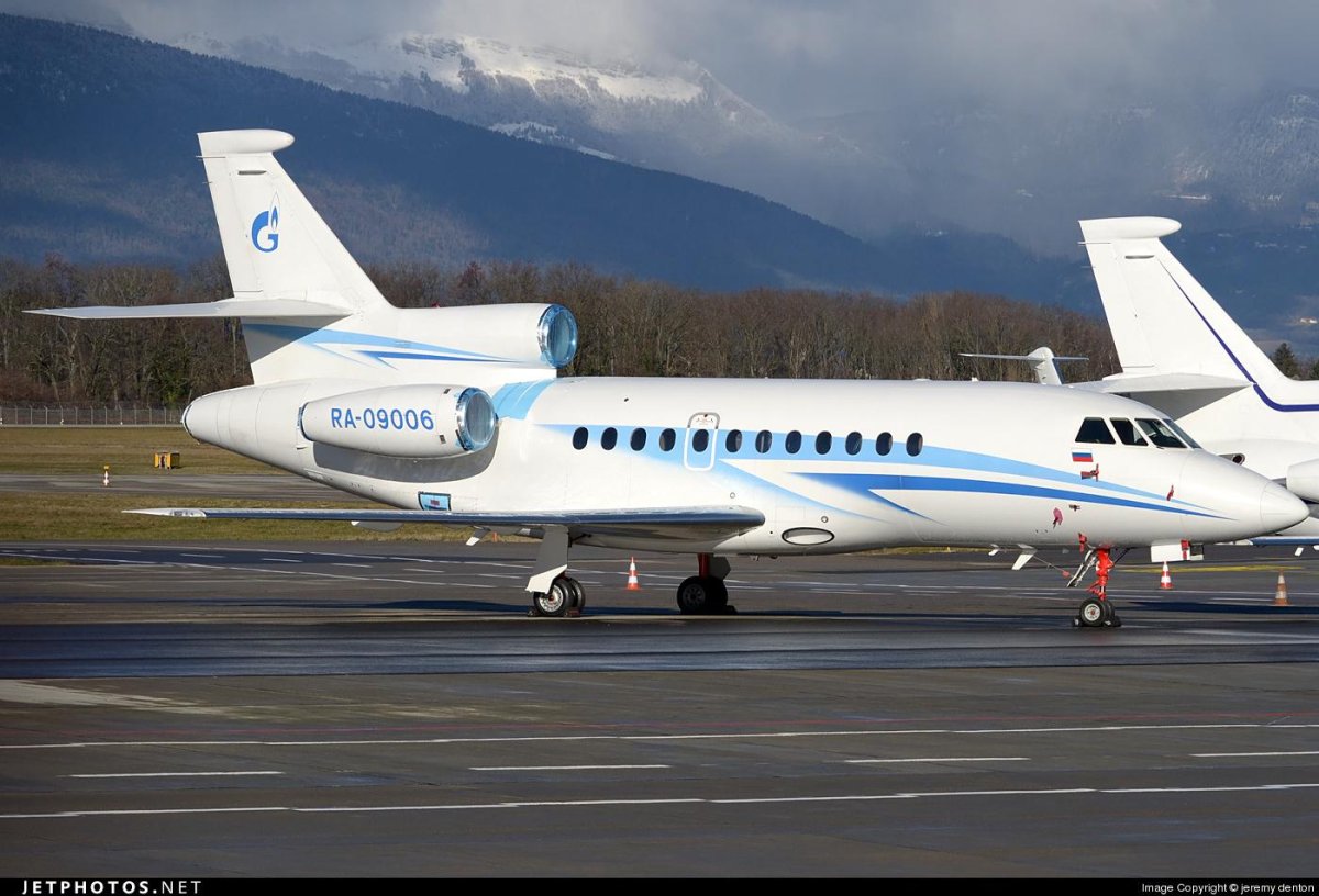 Dassault Falcon 900ex салон