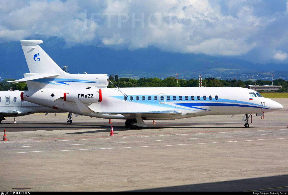 Dassault Falcon 900 Газпромавиа