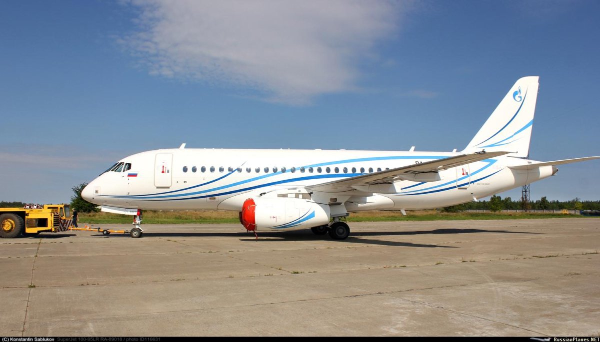 Суперджет Газпромавиа