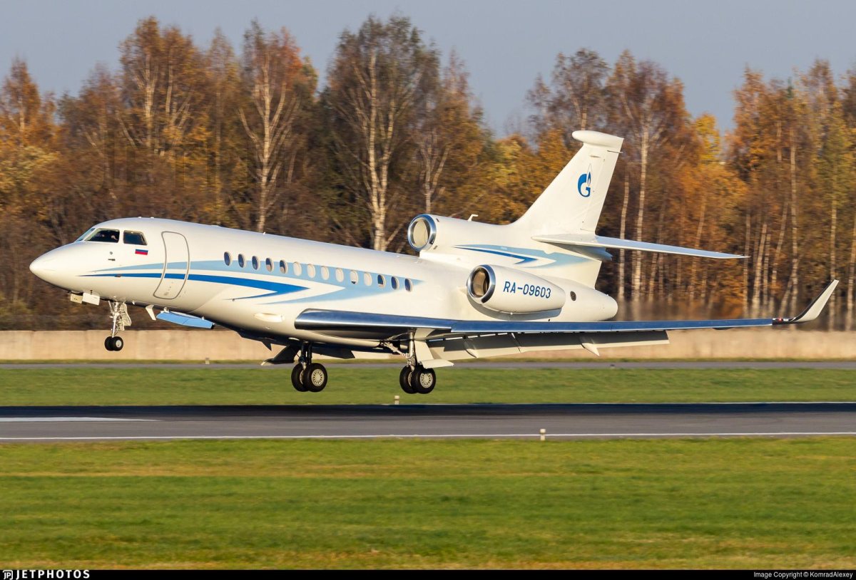 Dassault Falcon-7x Газпромавиа