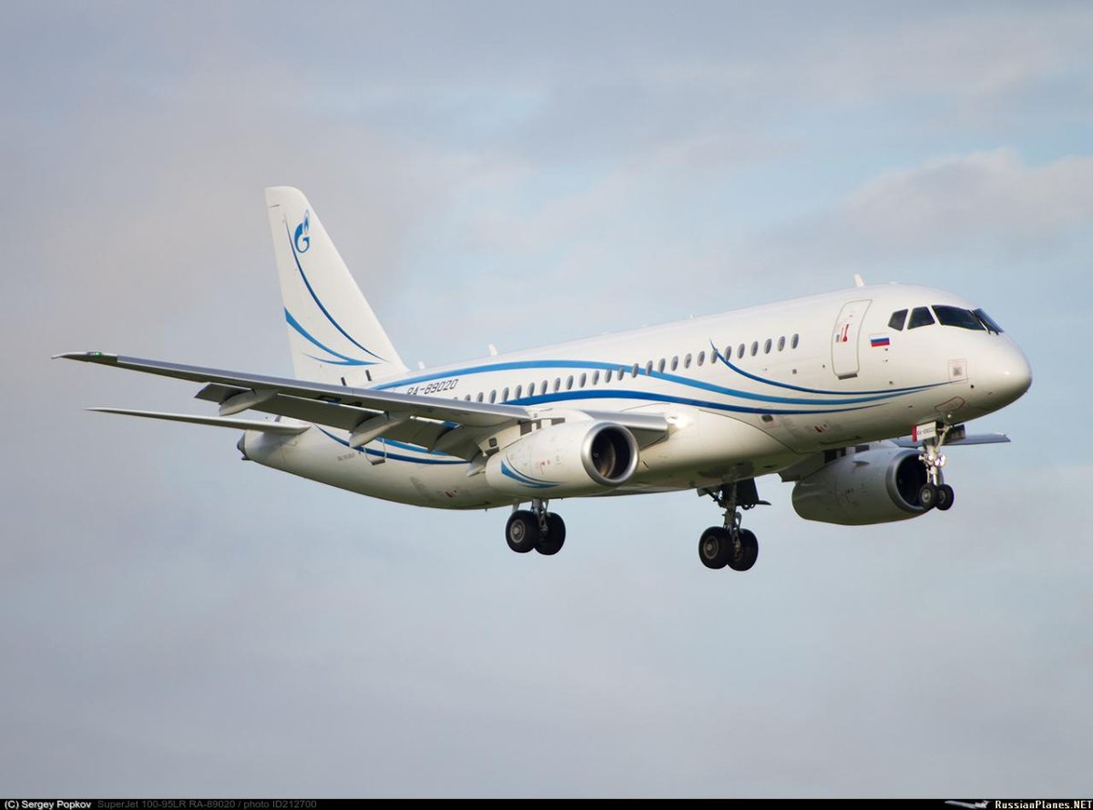 Суперджет Газпромавиа