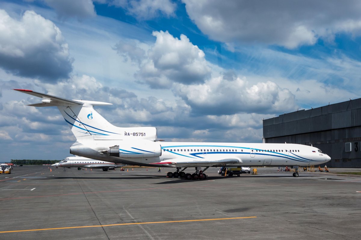Ту 154 Газпромавиа