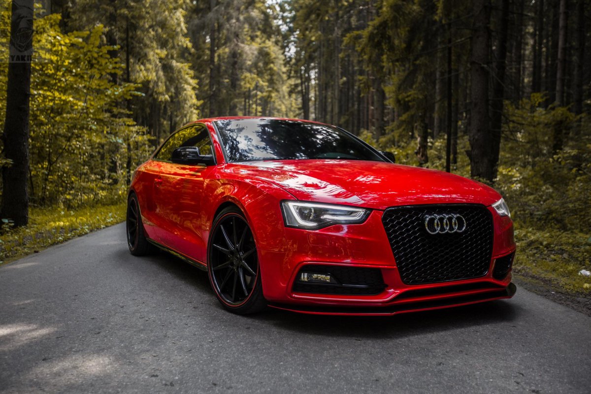 Audi a5 Sportback Red