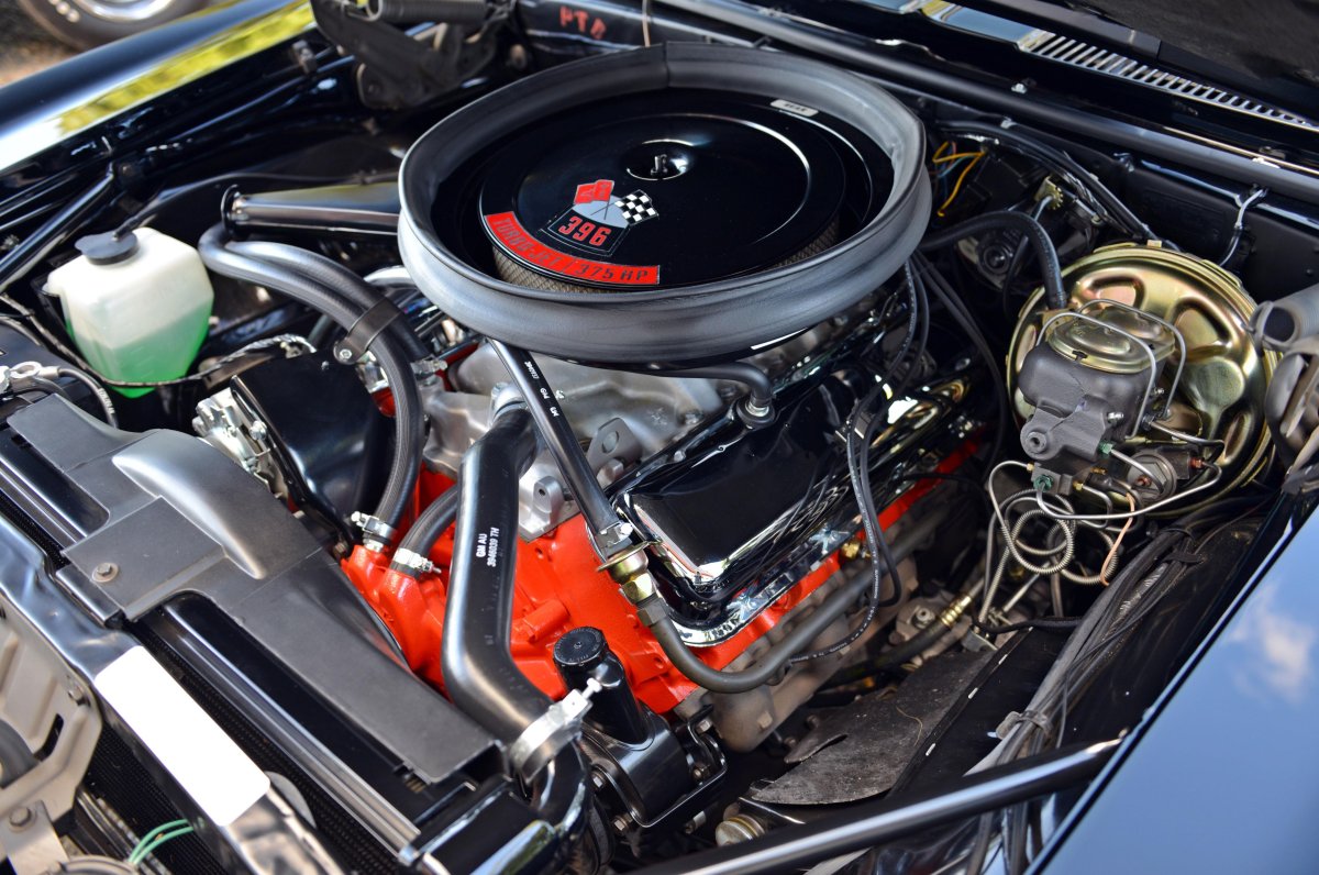 Chevrolet Camaro SS 1969 двигатель