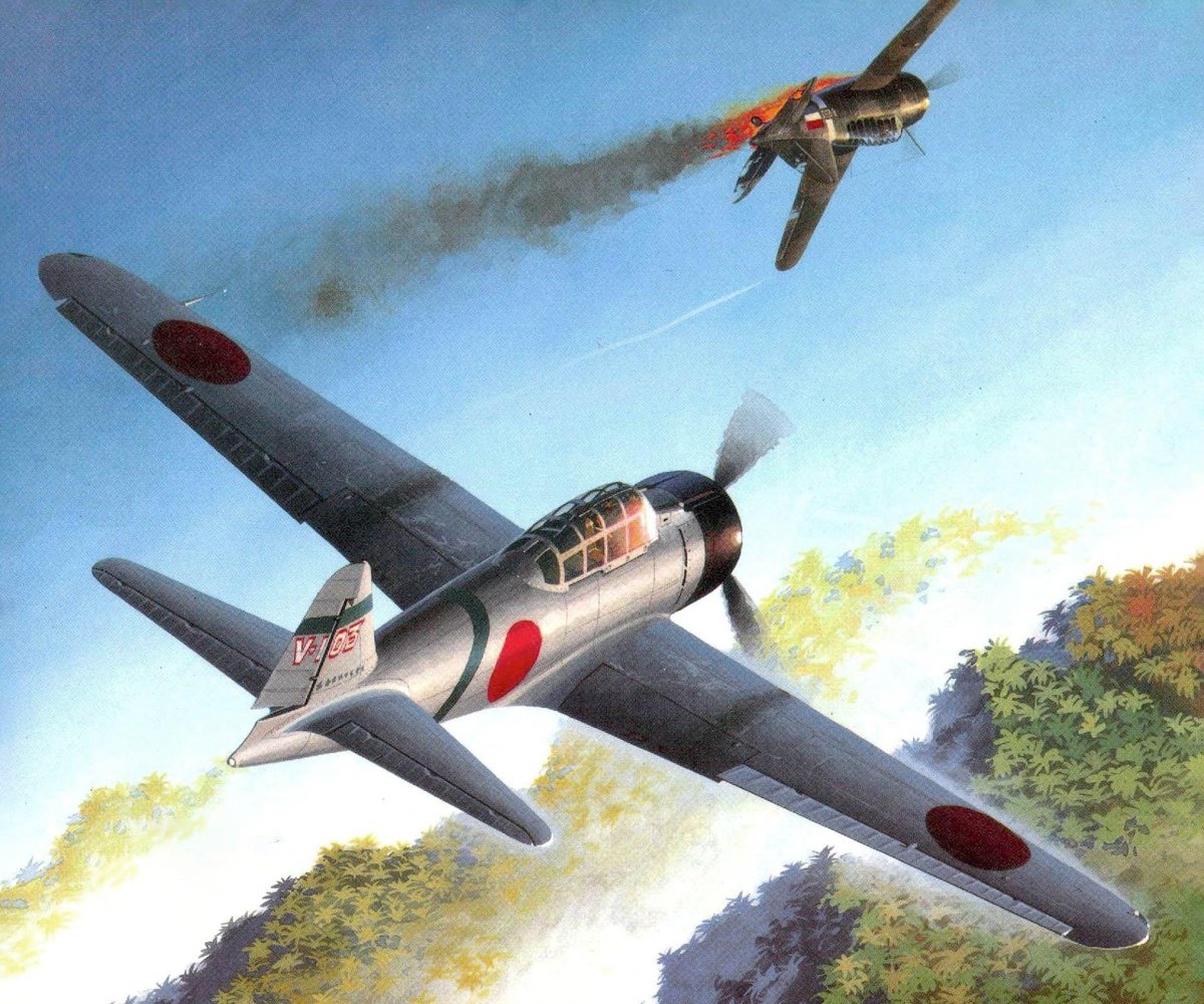 Самолёт a6m Zero
