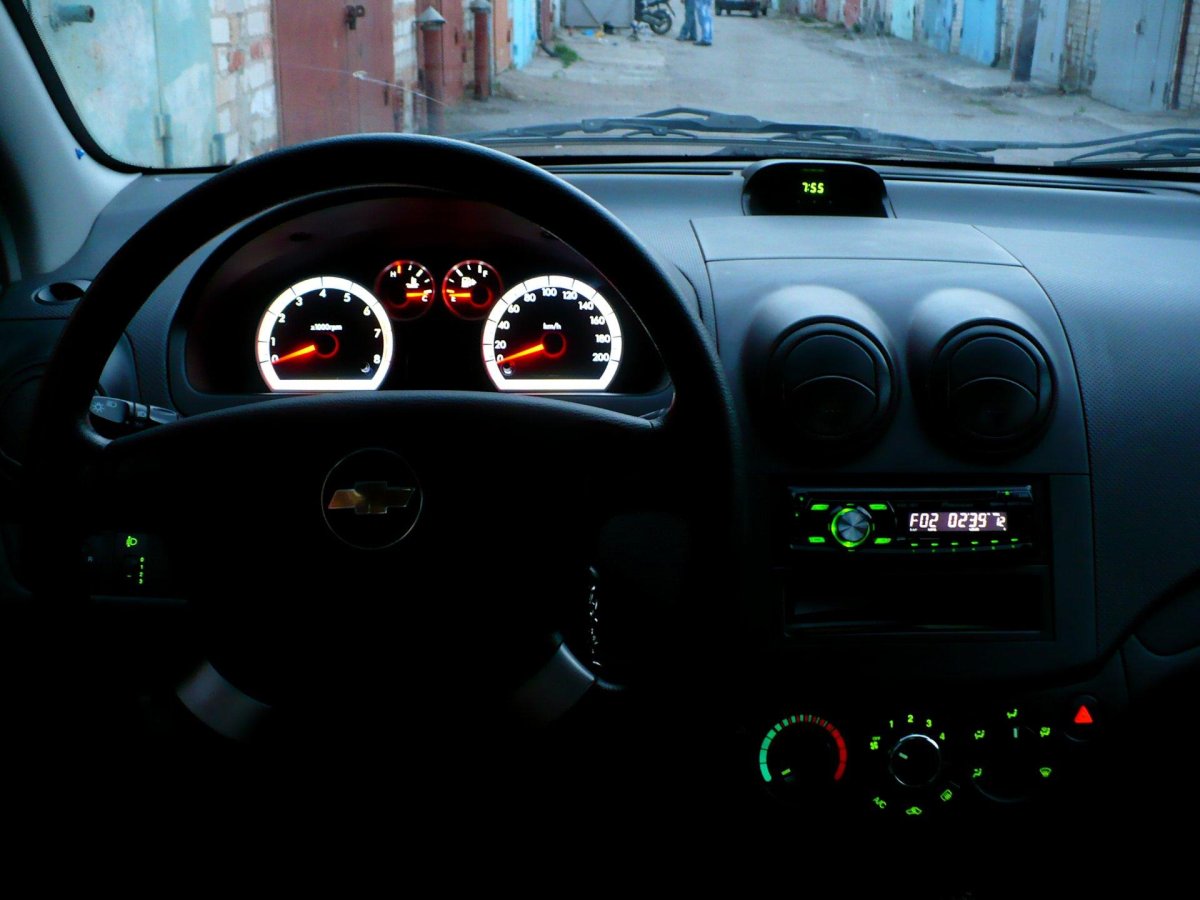 Панель Авео т250