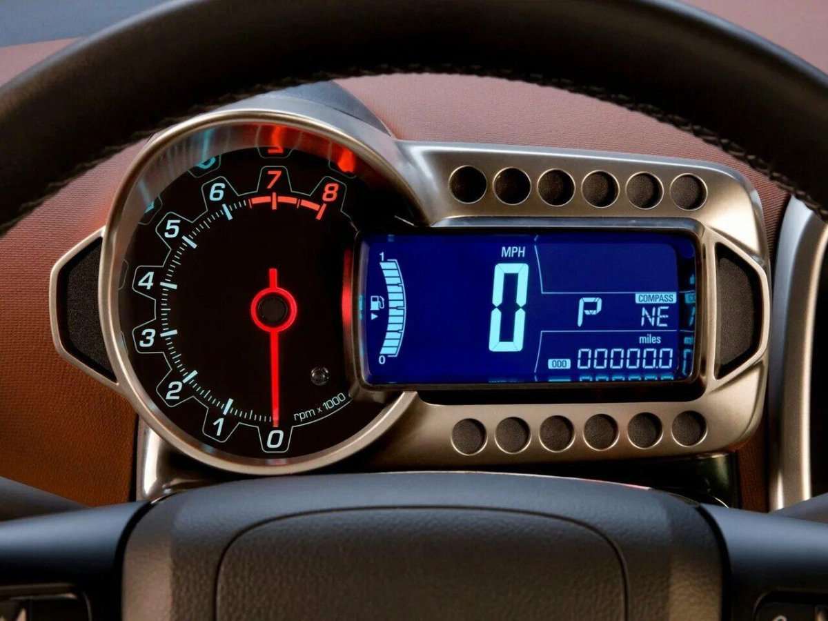 Chevrolet Aveo приборная панель