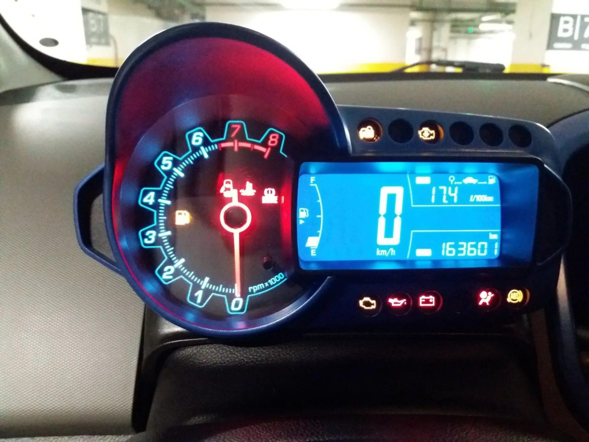 Авео 2 приборка