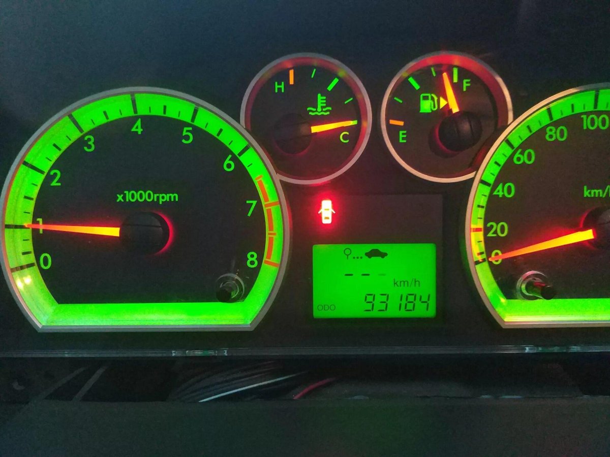 Авео 2 приборка