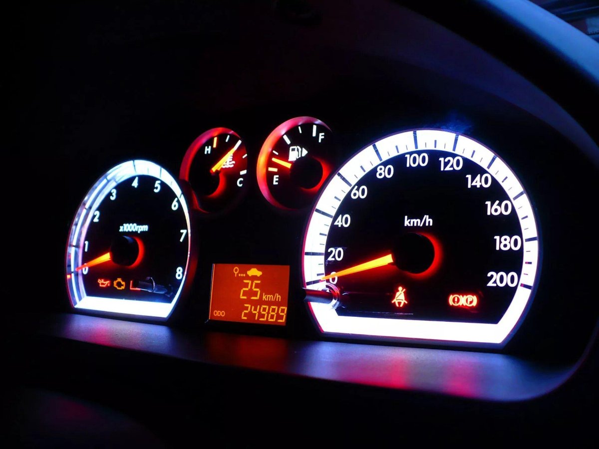 Приборная панель Авео т250