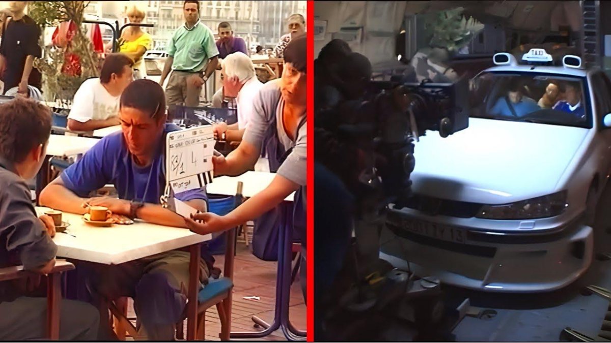 Как снимали такси