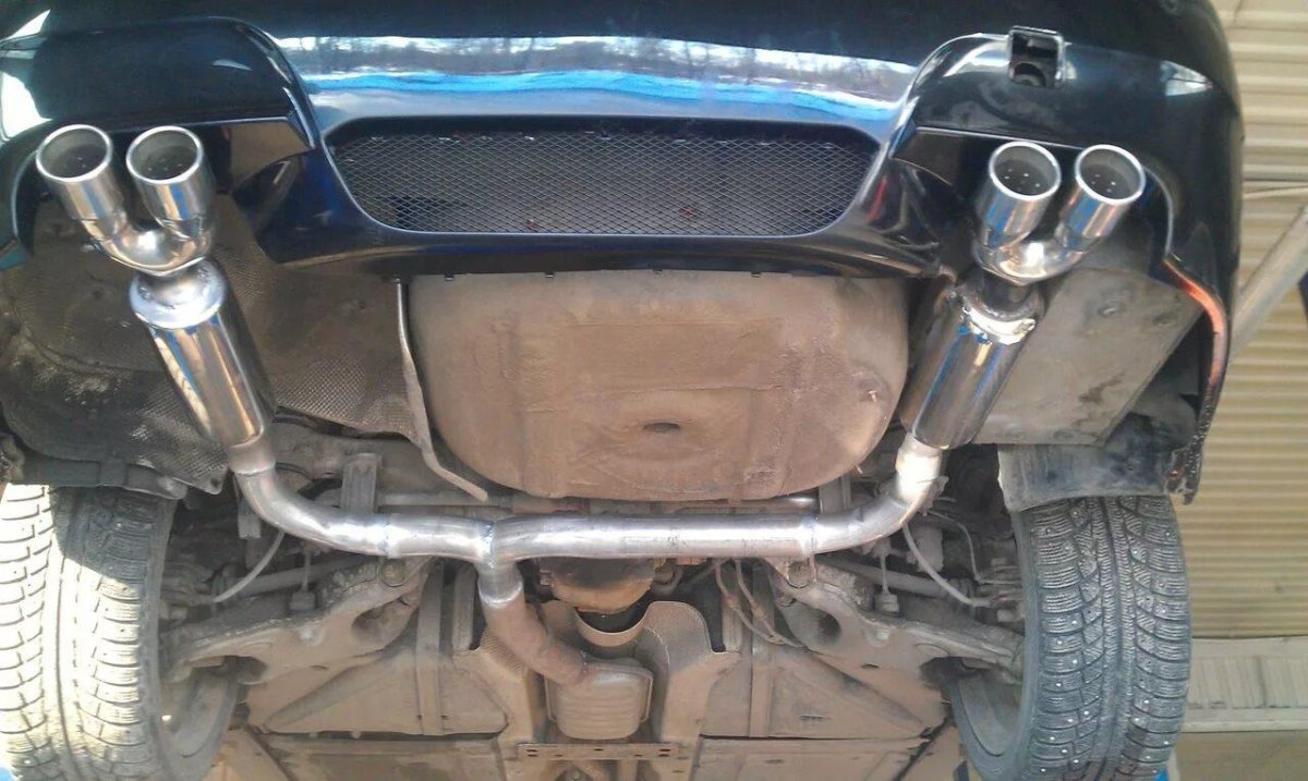 Выхлопная труба БМВ е60