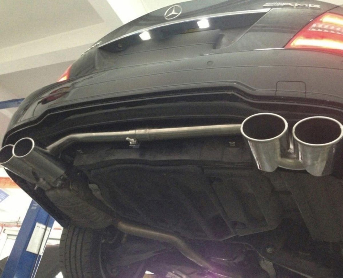 Выхлоп Мерседес 204
