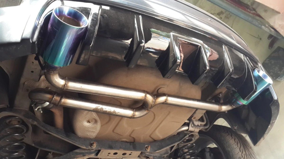 Выхлоп Форд фокус 2 2.0